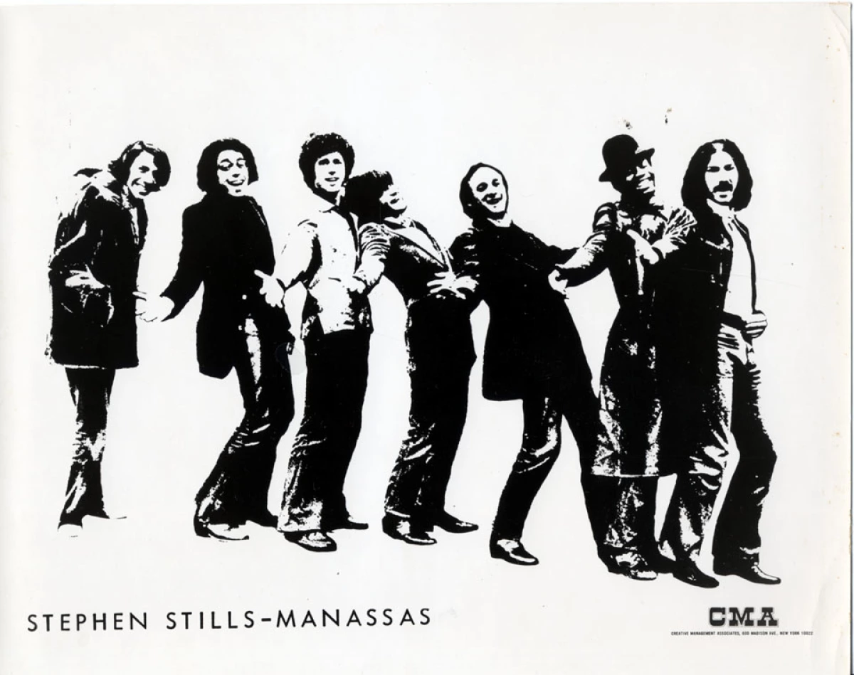 Manassas Vintage Concert Photo Promo Print at Wolfgang's