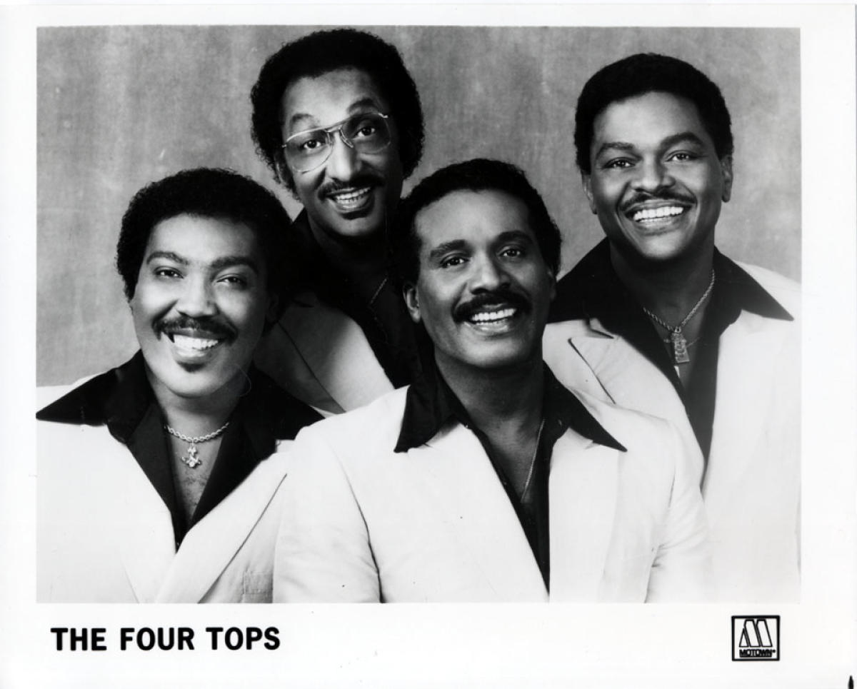 The Four Tops Vintage Concert Photo Promo Print at Wolfgang's