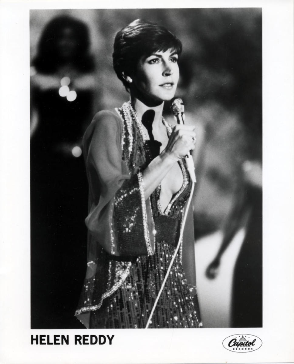 Helen Reddy Vintage Concert Photo Promo Print at Wolfgang's.
