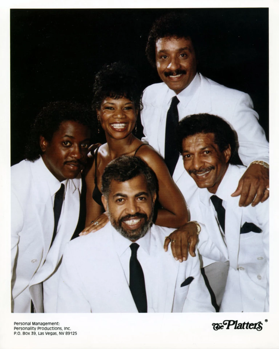The Platters Vintage Concert Photo Promo Print at Wolfgang's