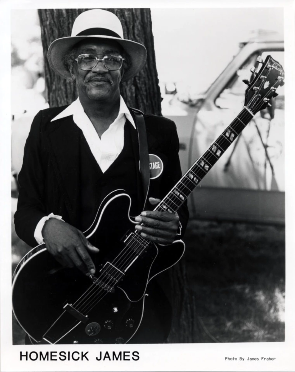 Homesick James Vintage Concert Photo Promo Print at Wolfgang's