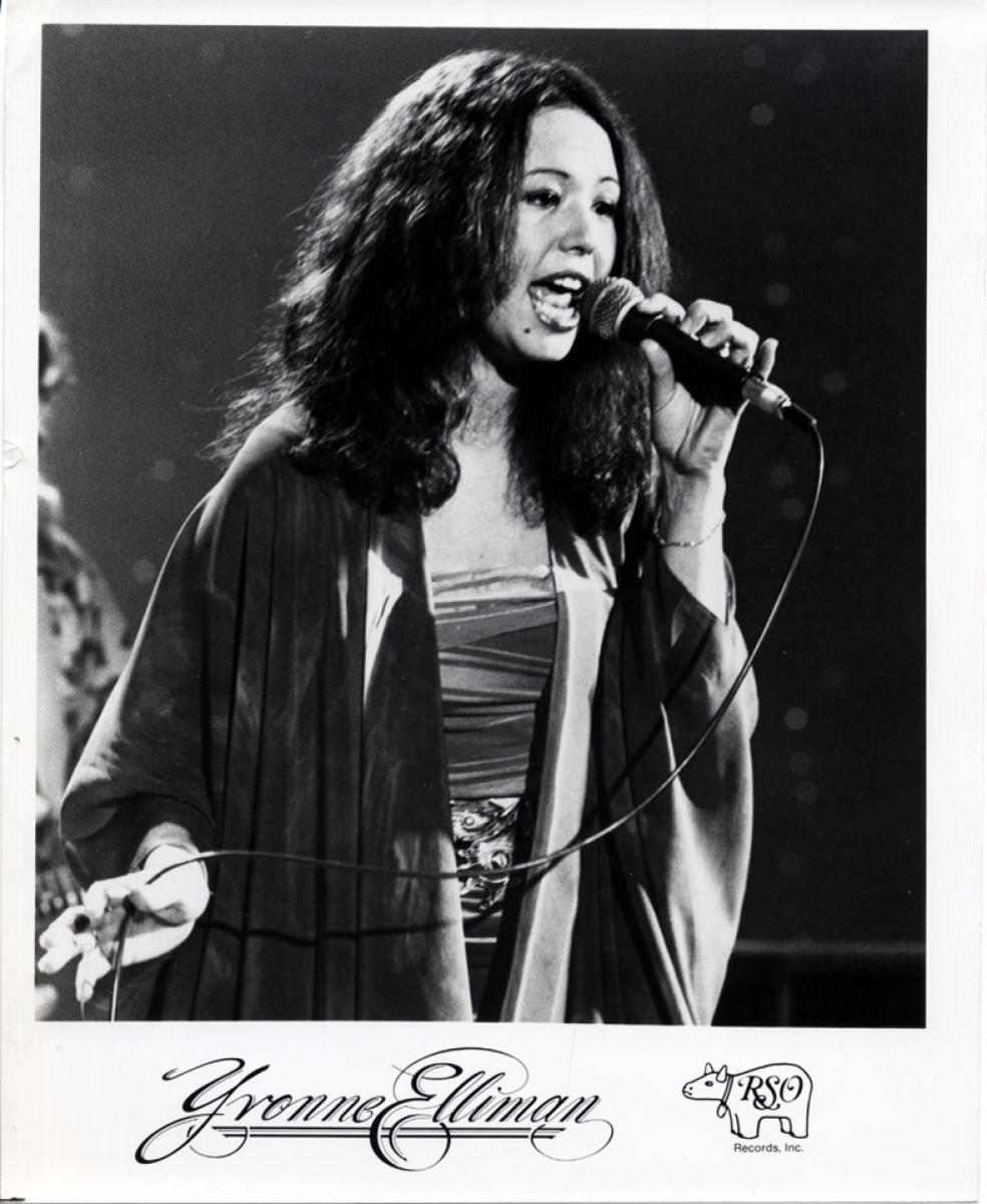 Yvonne Elliman Vintage Concert Promo Print At Wolfgang's