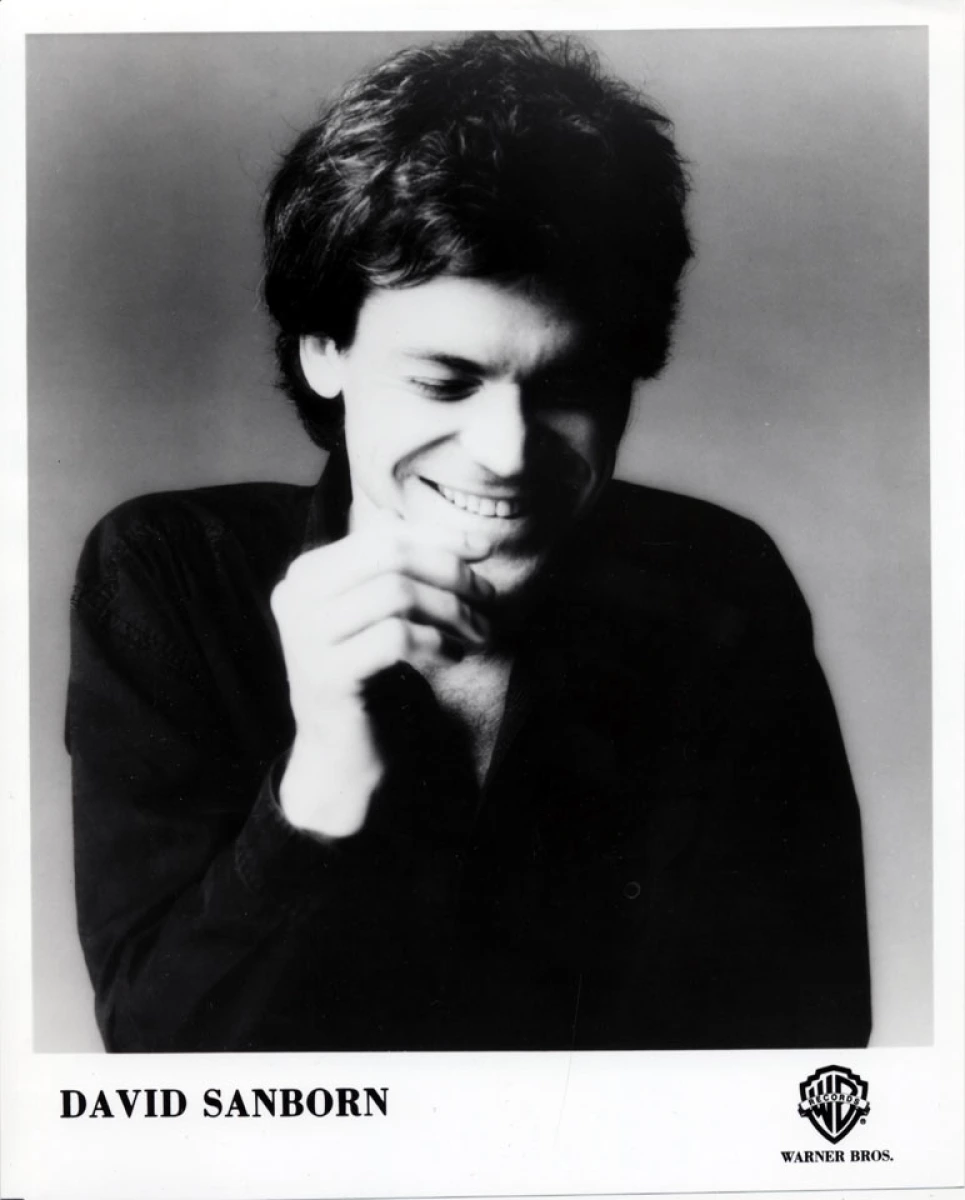 David Sanborn Vintage Concert Photo Promo Print at Wolfgang’s
