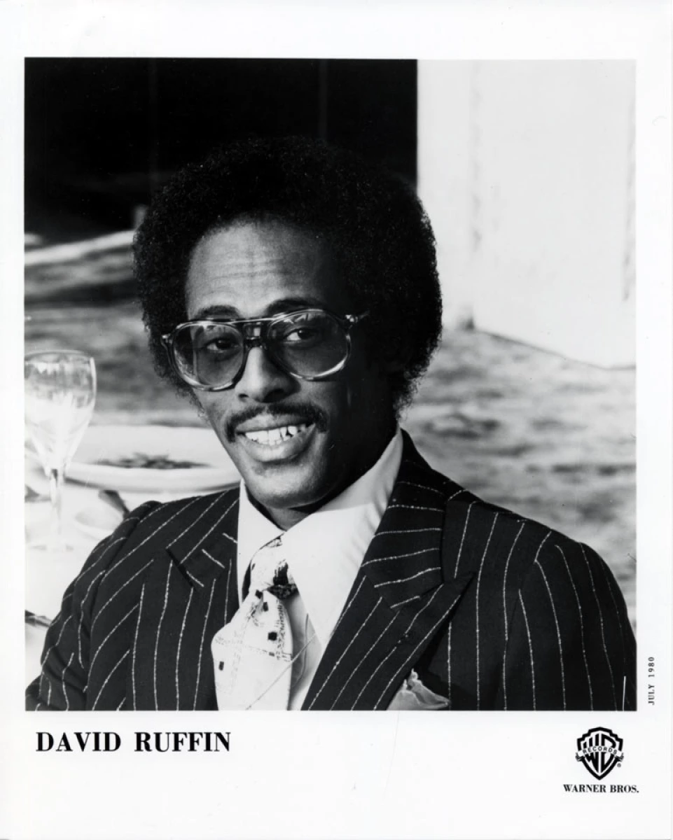 David Ruffin Vintage Concert Photo Promo Print At Wolfgang S