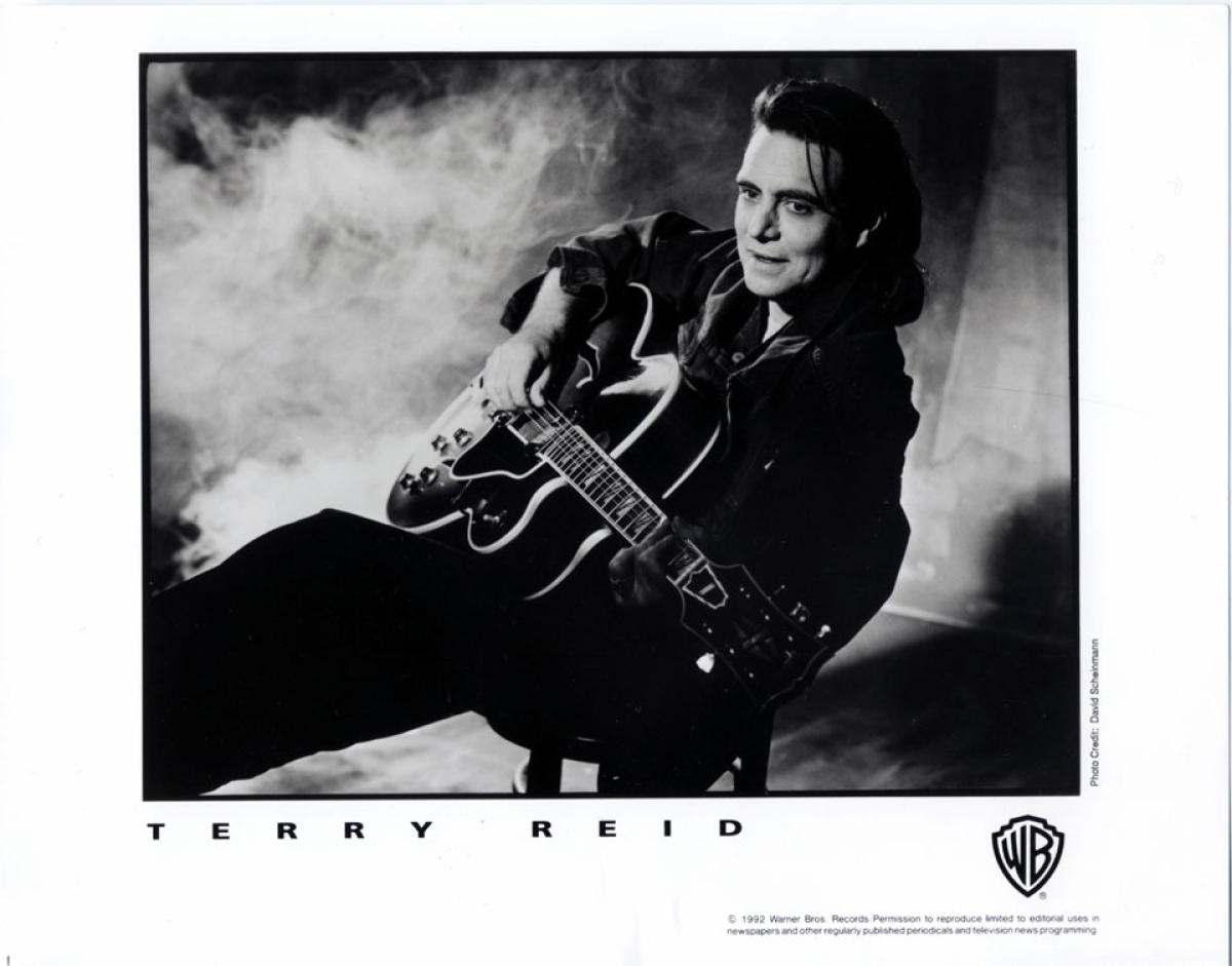 Terry Reid Vintage Concert Photo Promo Print, 1992 at Wolfgang's