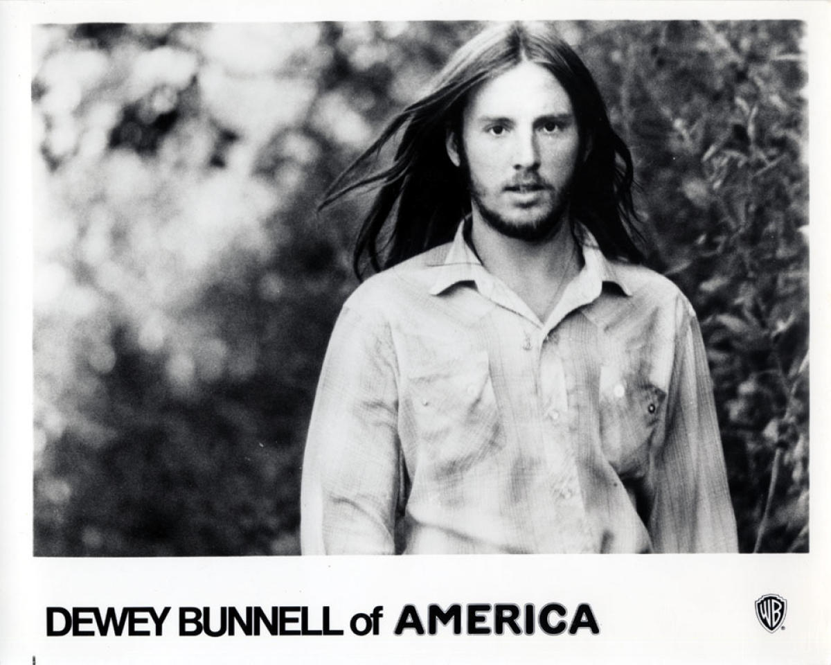 Dewey Bunnell Vintage Concert Promo Print at Wolfgang’s