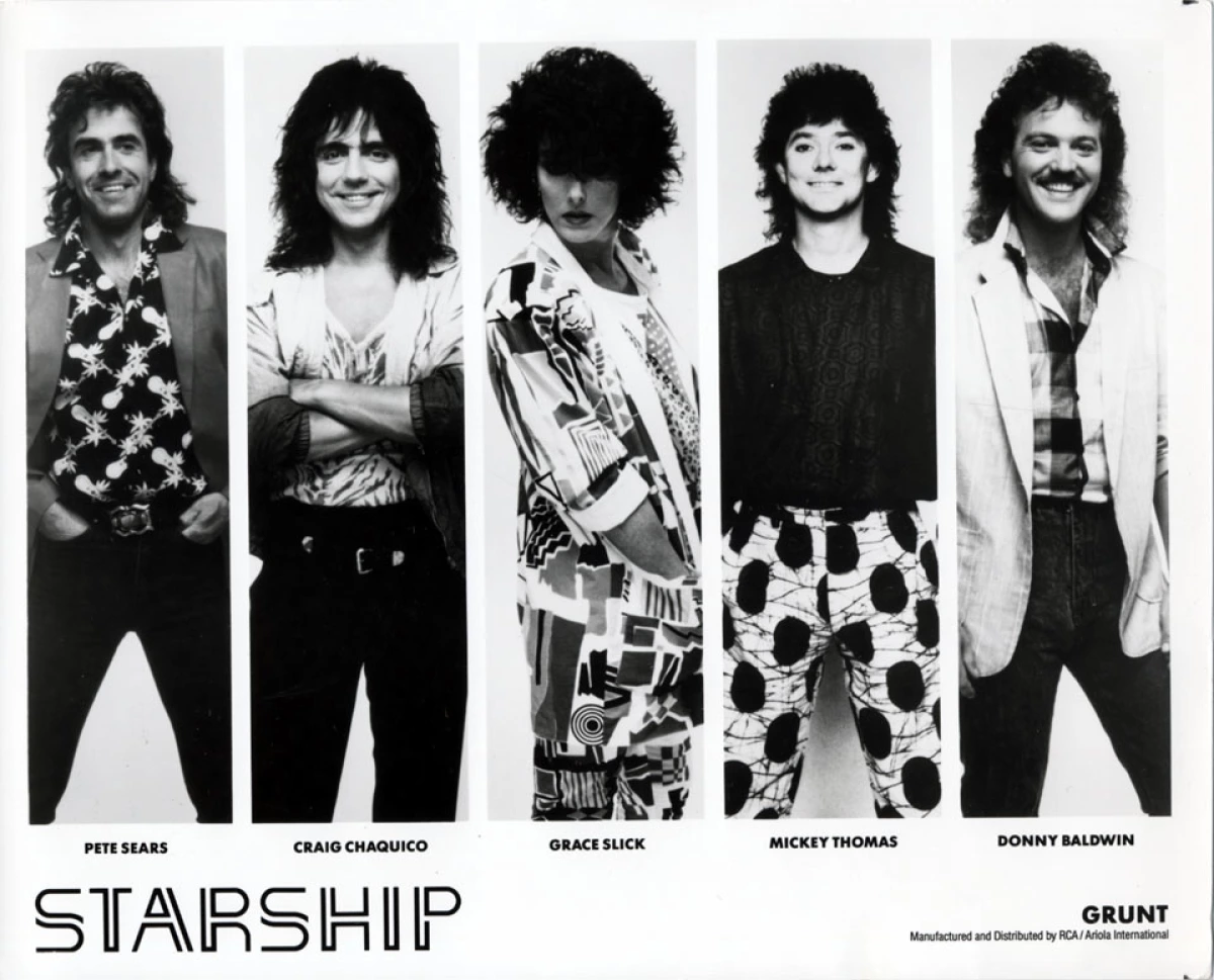 Starship Vintage Concert Photo Promo Print at Wolfgang's