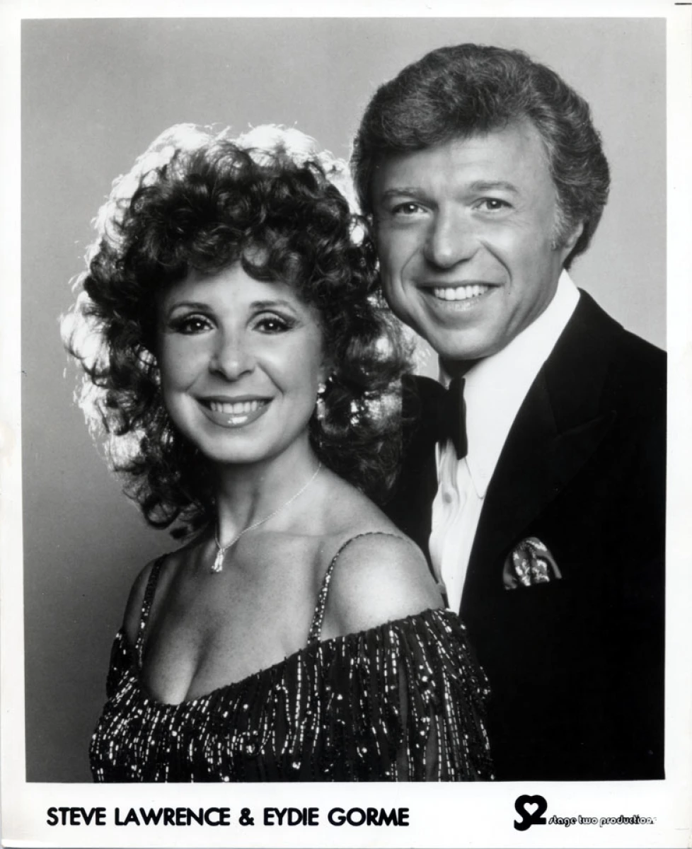 Steve Lawrence Vintage Concert Photo Promo Print at Wolfgang’s