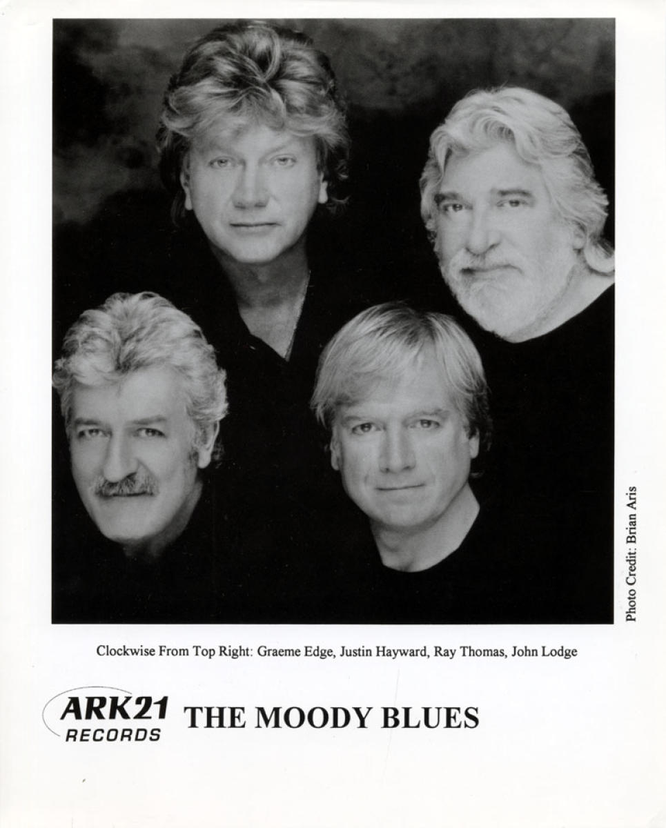 The Moody Blues Vintage Concert Photo Promo Print At Wolfgang's