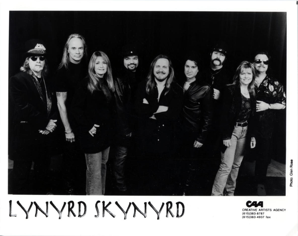 Lynyrd Skynyrd Vintage Concert Photo Promo Print At Wolfgang's