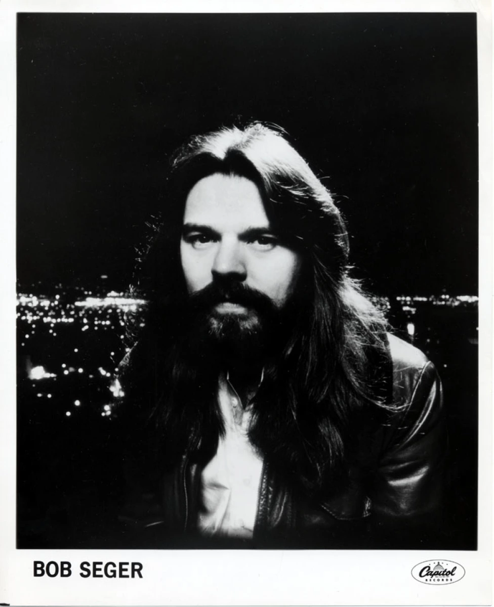 Bob Seger Vintage Concert Photo Promo Print at Wolfgang's