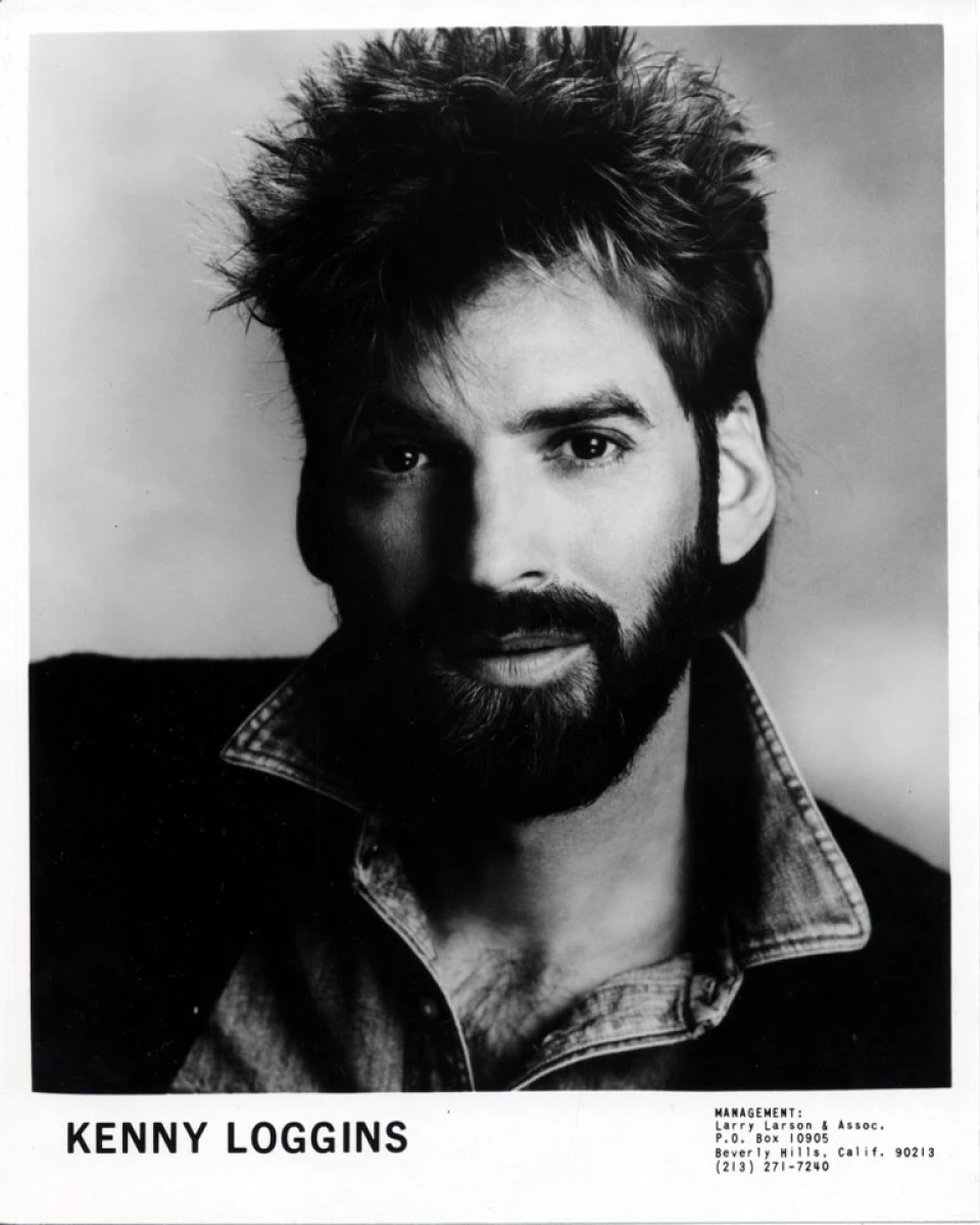 Kenny Loggins Vintage Concert Photo Promo Print at Wolfgang's