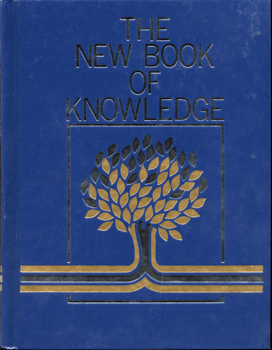 The New Book Of Knowledge Book by Grolier, 1987 at Wolfgang's