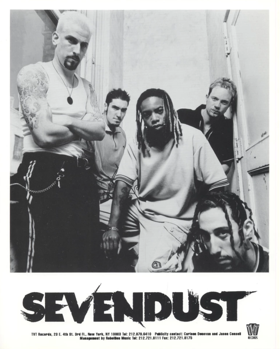 Sevendust Vintage Concert Photo Promo Print at Wolfgang's