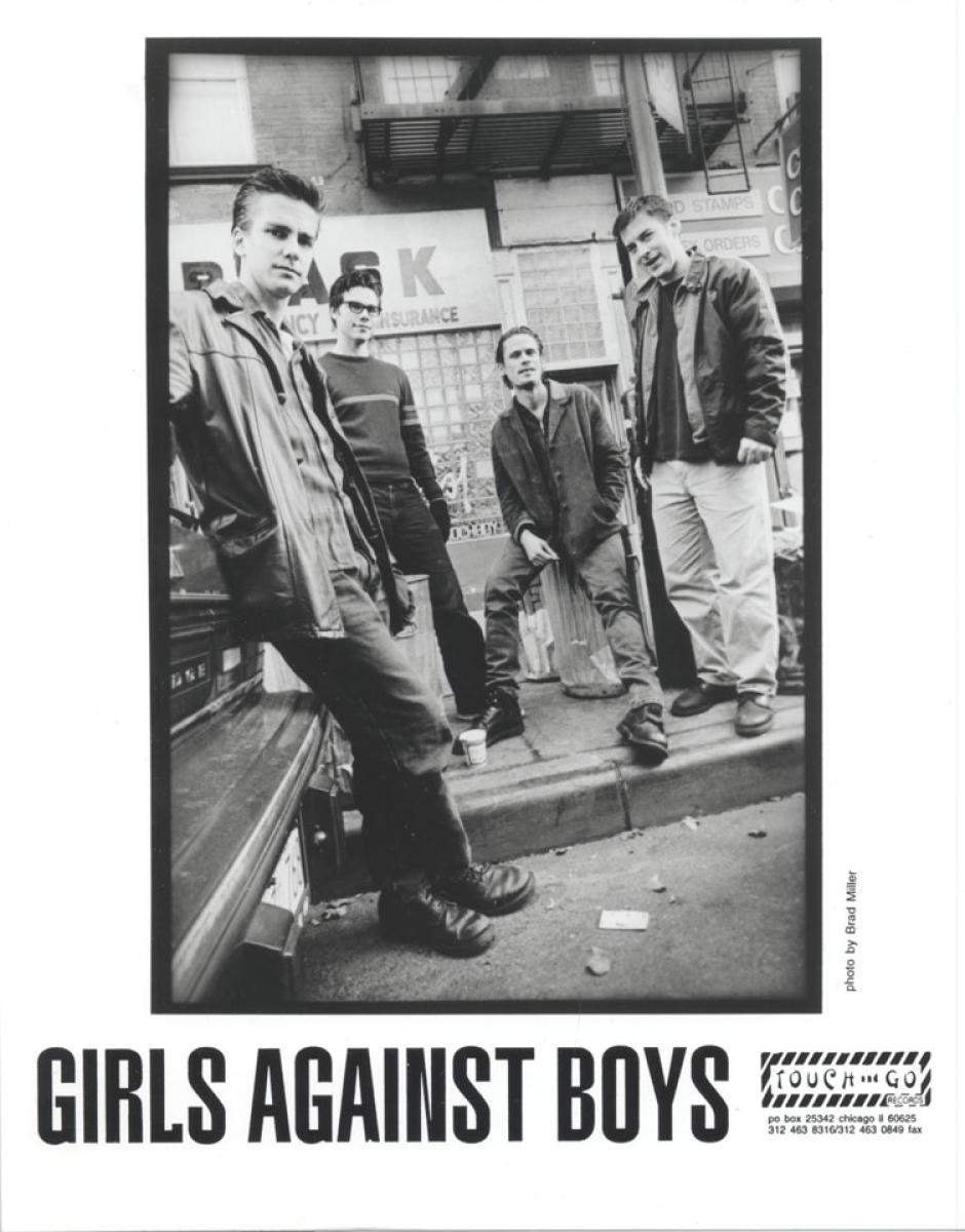 Girls Against Boys Vintage Concert Photo Promo Print at Wolfgang's