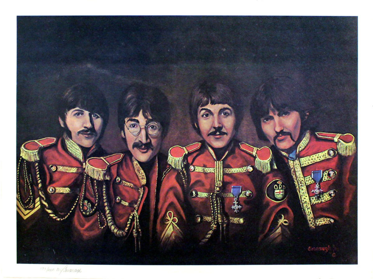 The Beatles Vintage Concert Poster at Wolfgang's