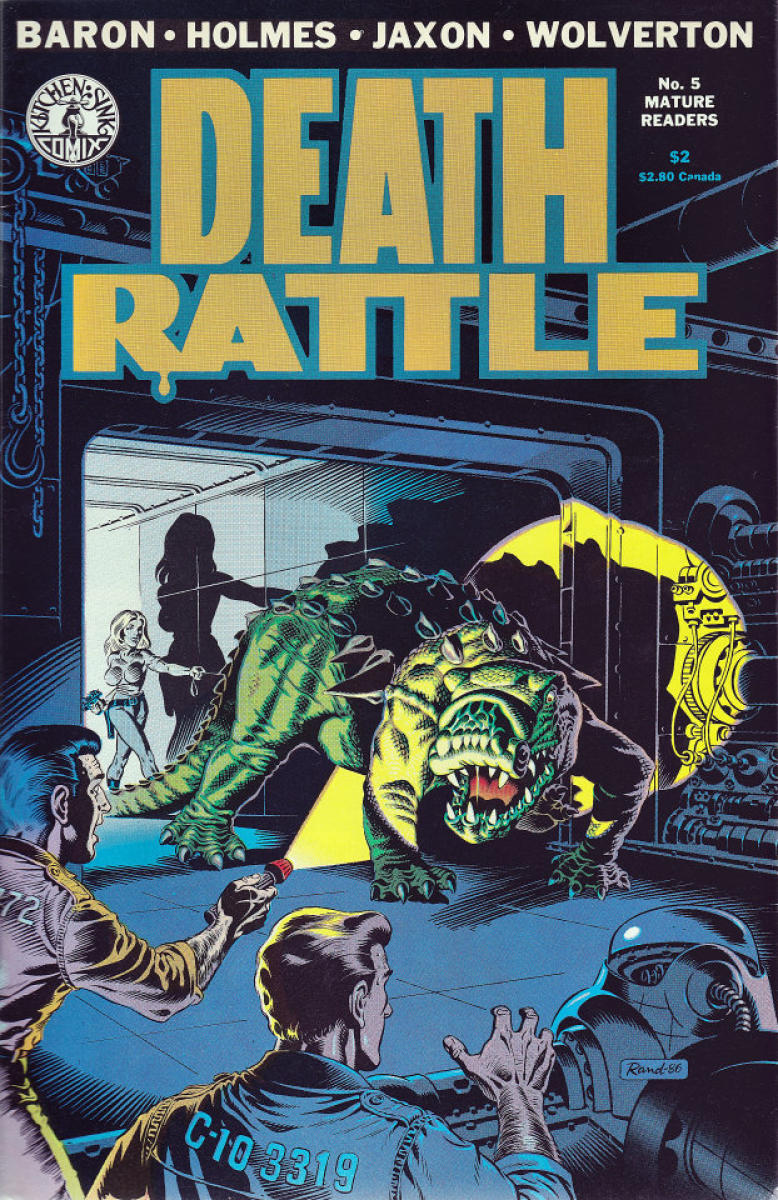 Death Rattle (1985 2nd Series) 5 Vintage Comic, 1986 at Wolfgang's