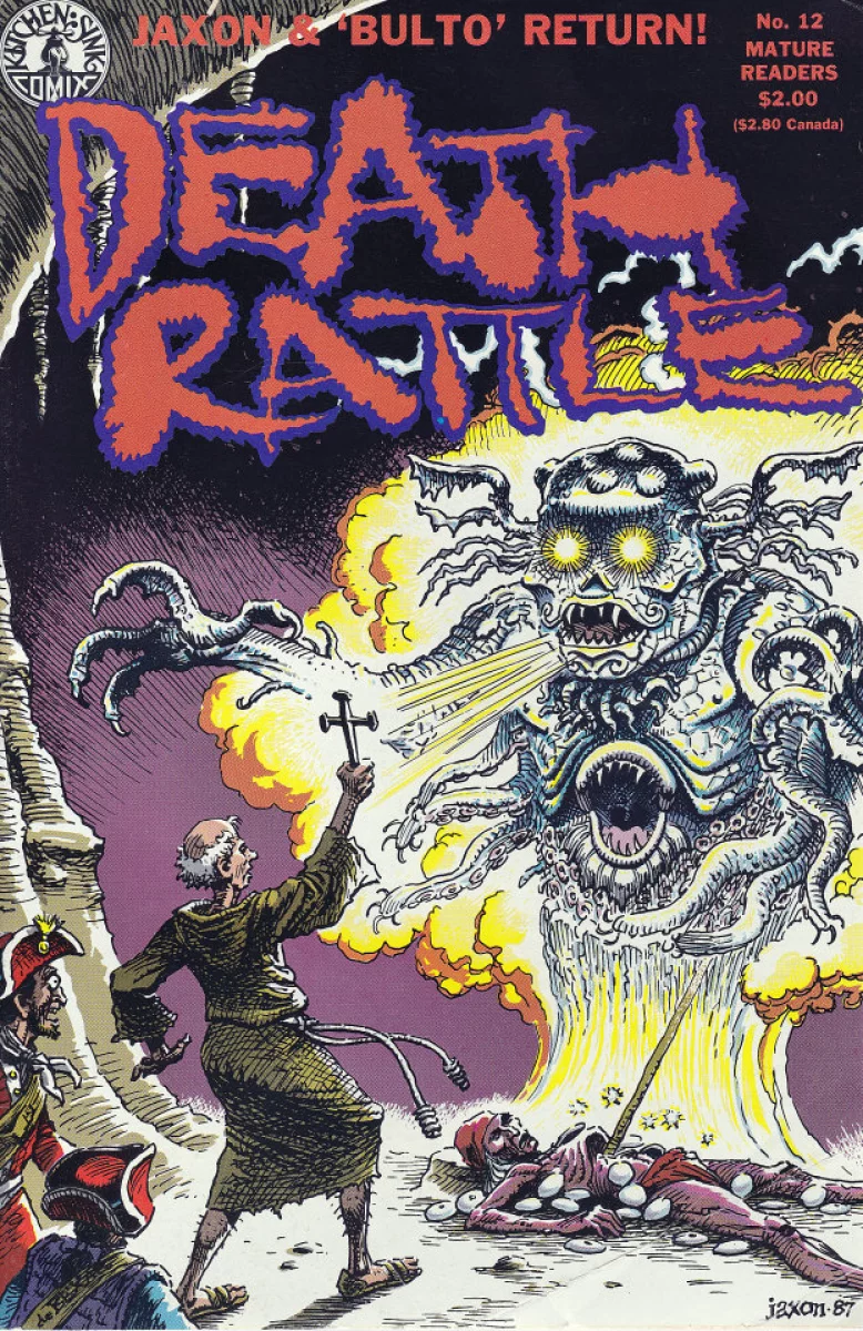 Kitchen Sink Death Rattle (1985 2nd Series) 12 Vintage Comic, 1987 at