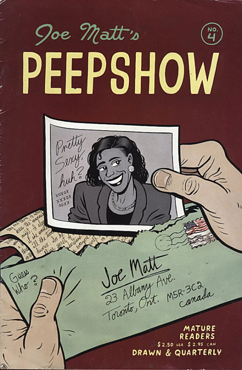 Drawn and Quarterly Joe Matt's Peepshow 4 Vintage Comic, Apr 1, 1993