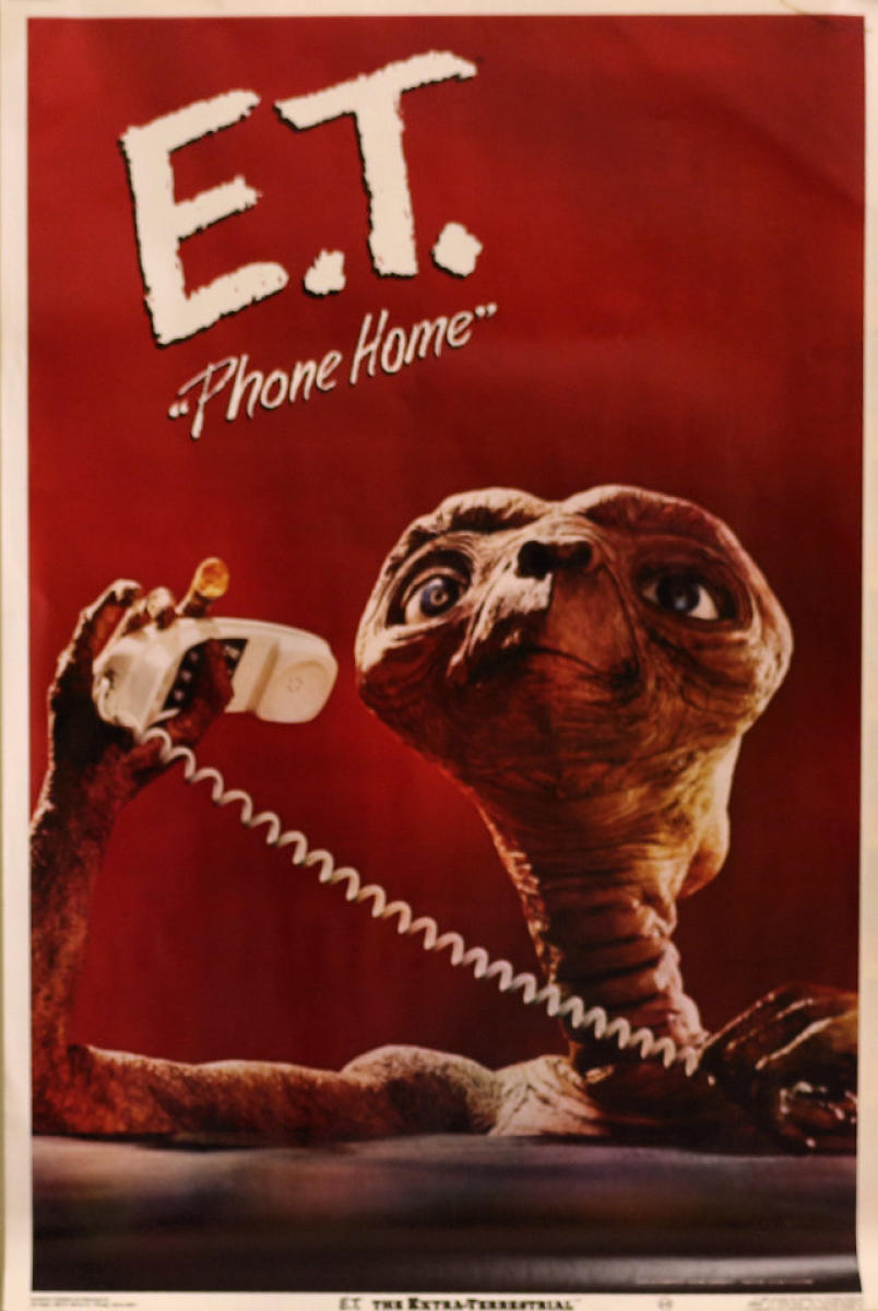 E.T."PhoneHome"VintageConcertPoster,Jun11,1982atWolfgang