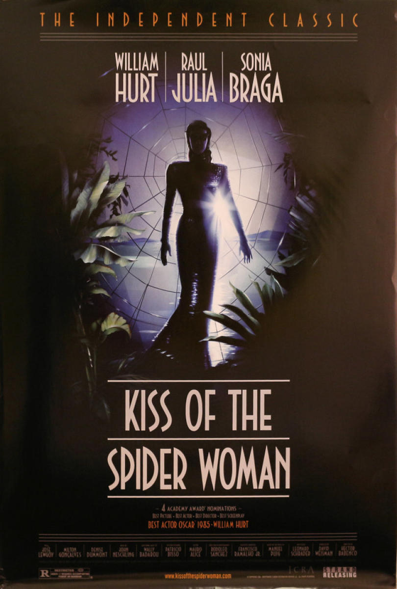 Kiss of the Spider Woman Vintage Concert Poster, Jul 26, 1985 at Wolfgang's