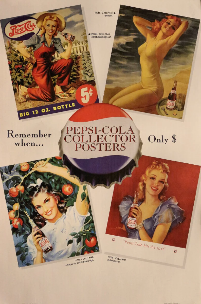Stort univers program uddannelse Pepsi-Cola Collector Posters Vintage Concert Poster, 1994 at Wolfgang's