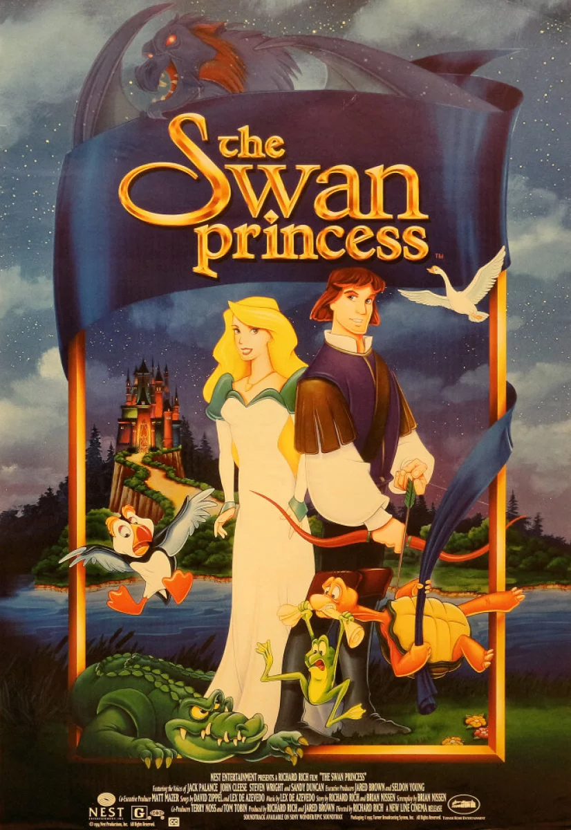 The Swan Princess Vintage Concert Poster, Nov 18, 1994 at Wolfgang's
