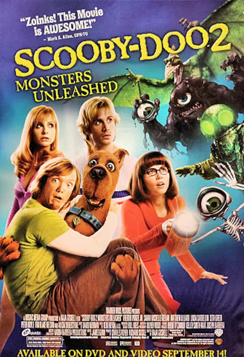 Scooby Doo 2 Monsters Unleashed Vintage Concert Poster Mar 26