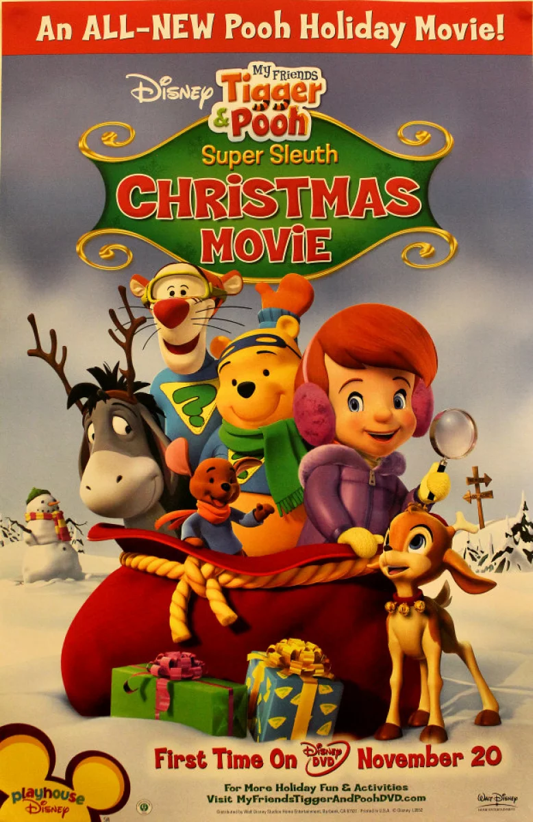 Tigger And Pooh Super Sleuth Christmas Movie Vintage Concert
