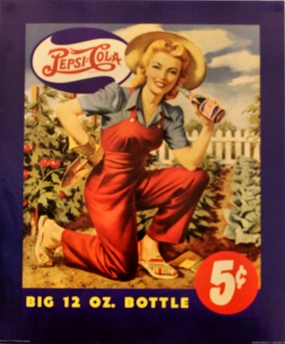 legation fortvivlelse sne Pepsi-Cola Vintage Concert Poster, 1994 at Wolfgang's