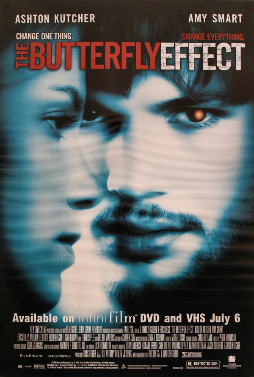 The Butterfly Effect Vintage Concert Poster, Jan 23, 2004 at Wolfgang's