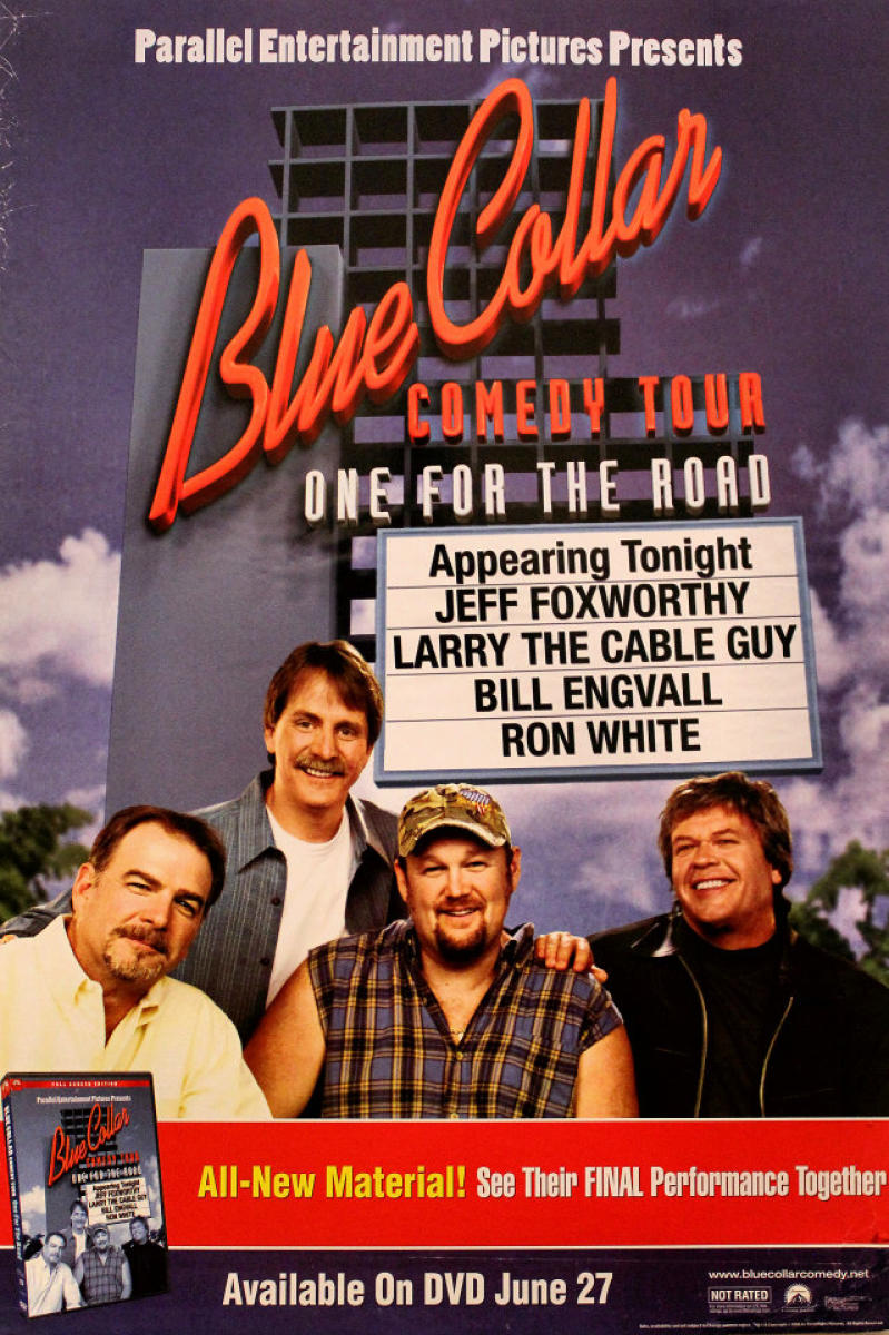 Blue Collar Comedy Tour Vintage Concert Poster, 2006 at Wolfgang's