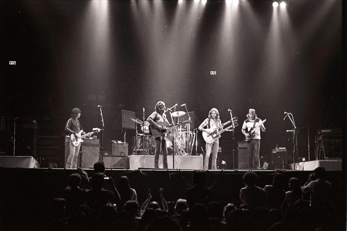 the eagles vintage concert photo fine art print at wolfgangs