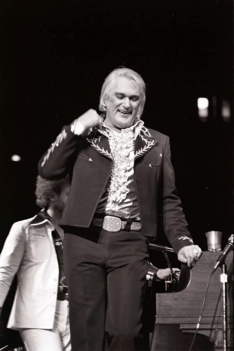 Charlie Rich Vintage Concert Photo Fine Art Print at Wolfgang's