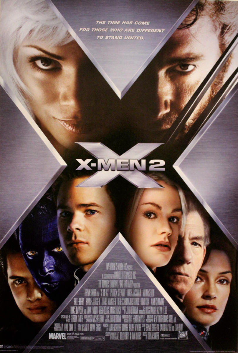 X-Men 2 Vintage Concert Poster, May 2, 2003 at Wolfgang's