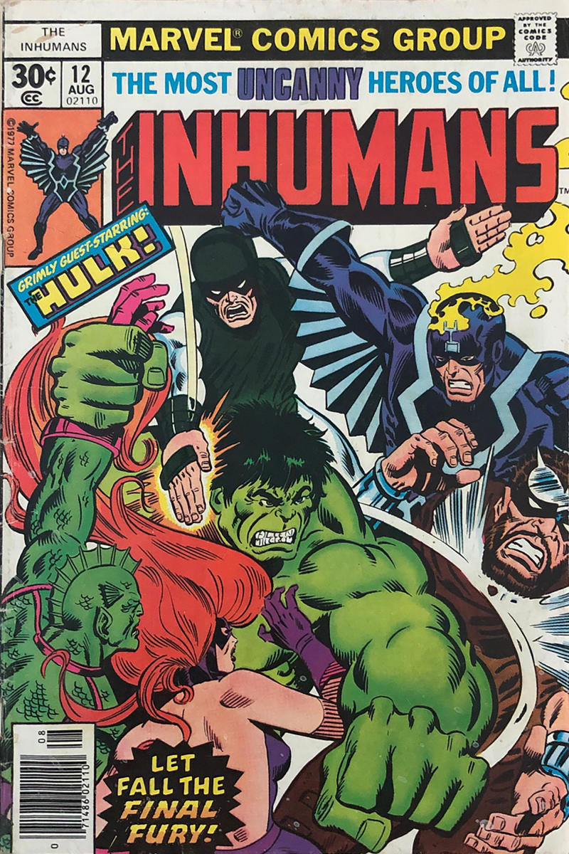 アメコミ・英語　インヒューマンズ　THE INHUMANS The Inhumans: The Origin of the Inhumans | Slings & Arrows