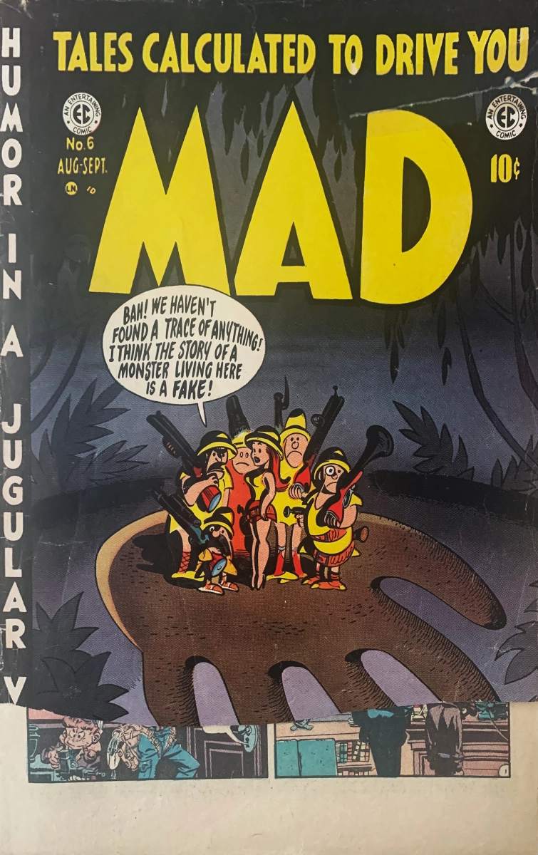 EC: MAD #6 Vintage Comic, 1953 at Wolfgang's