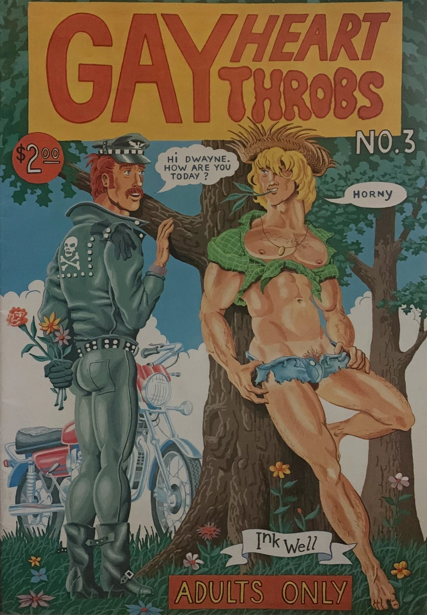 Vintage gay porn comics