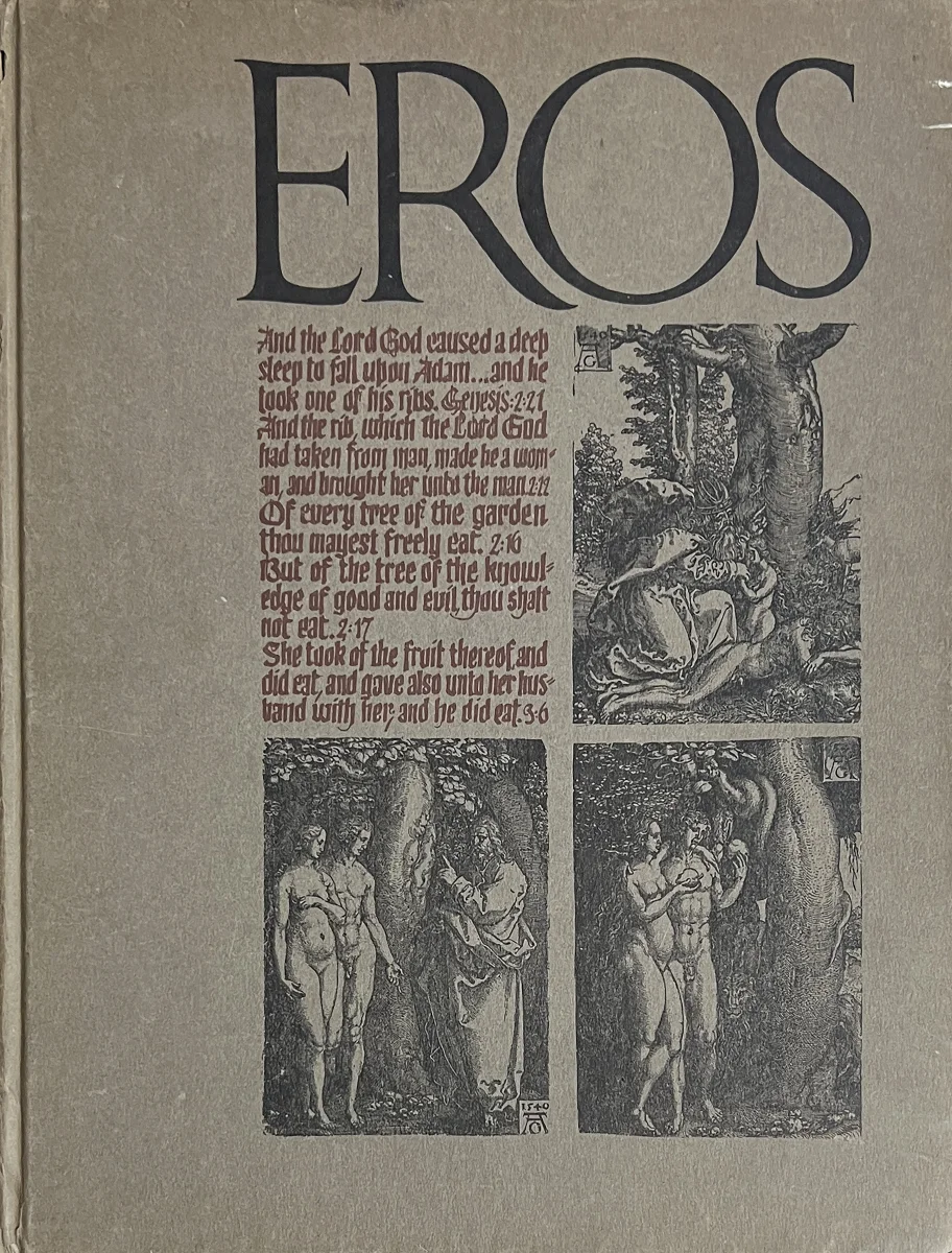 Eros Vol. 1 No. 4 Book by Ralph Ginzburg, 1962 at Wolfgang's