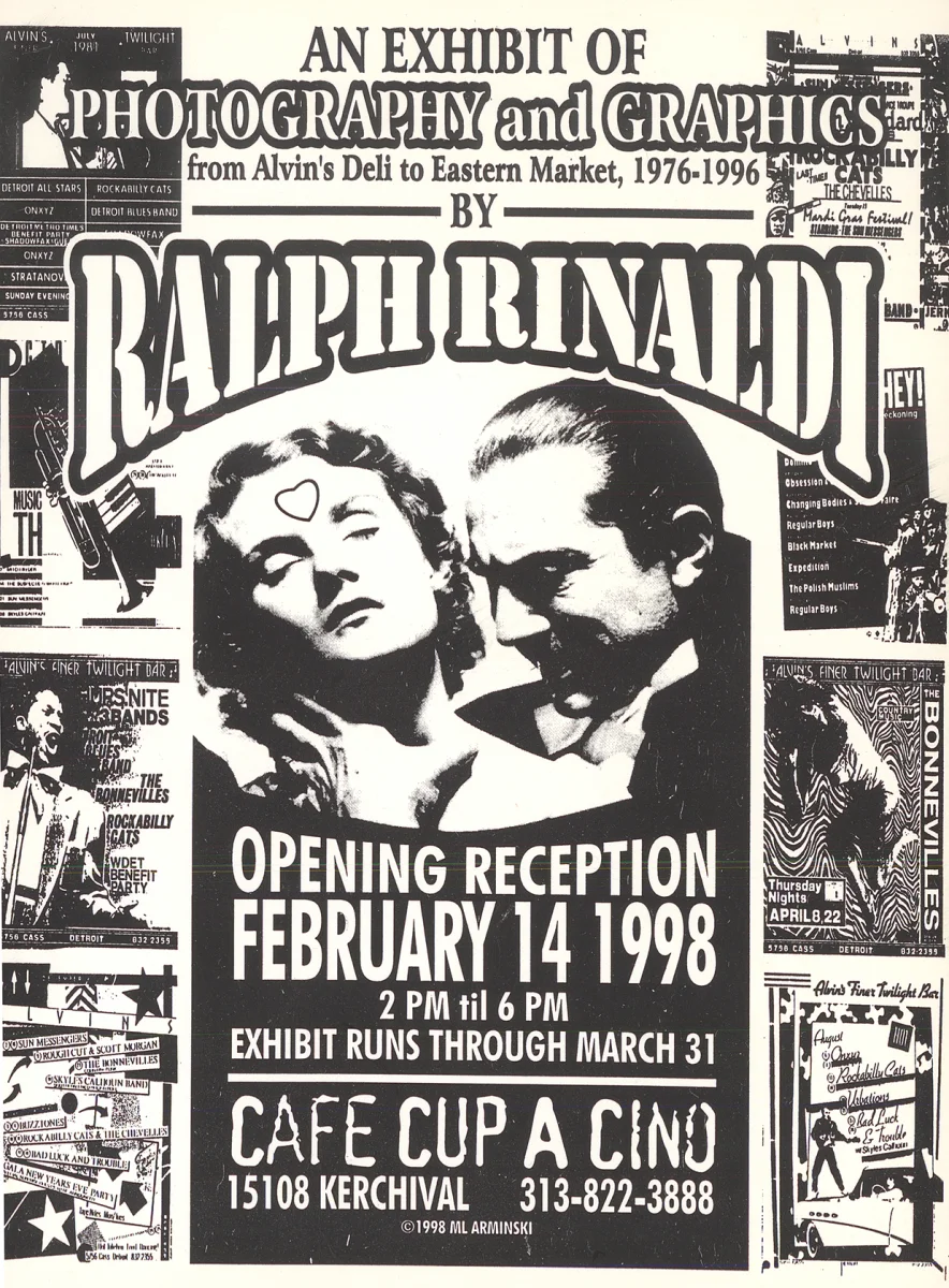 Ralph Rinaldi Vintage Concert Handbill Feb At Wolfgang S