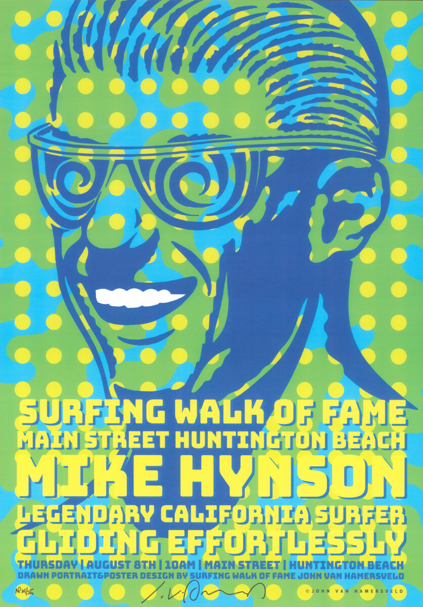 Mike Hynson Vintage Concert Poster, Aug 8, 2024 at Wolfgang's