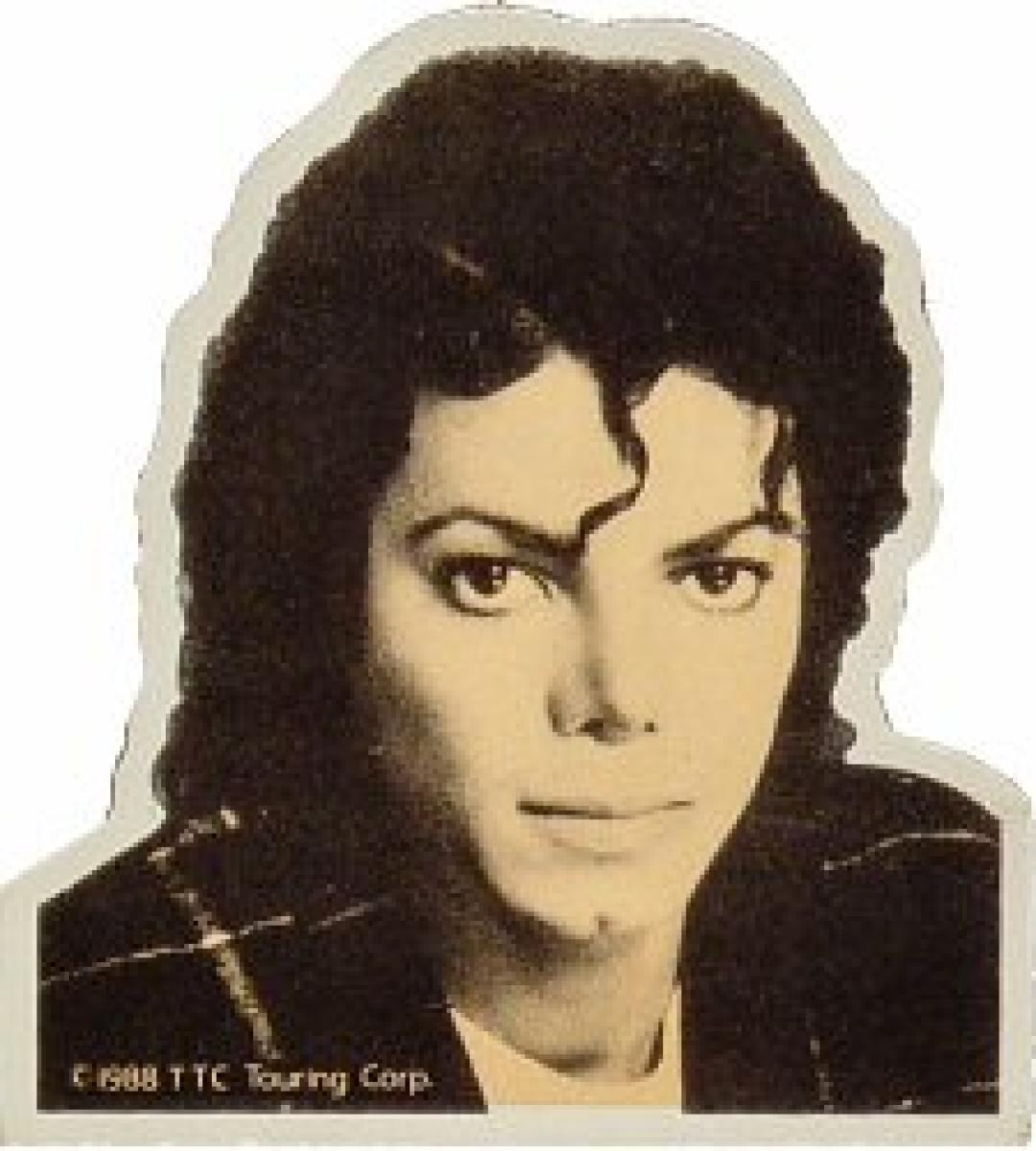 マイケル・ジャクソン ピンバッチ Michael Jackson Pin, 1988 at Wolfgang's