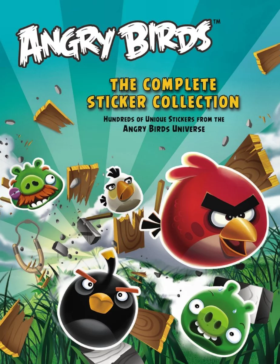 Angry Birds: The Complete Sticker Collection Book by Rovio