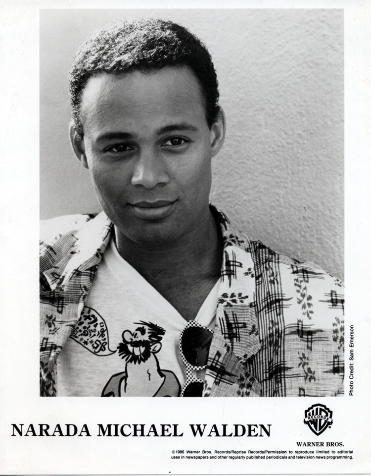 Narada Michael Walden Vintage Concert Promo Print, 1986 at Wolfgang’s