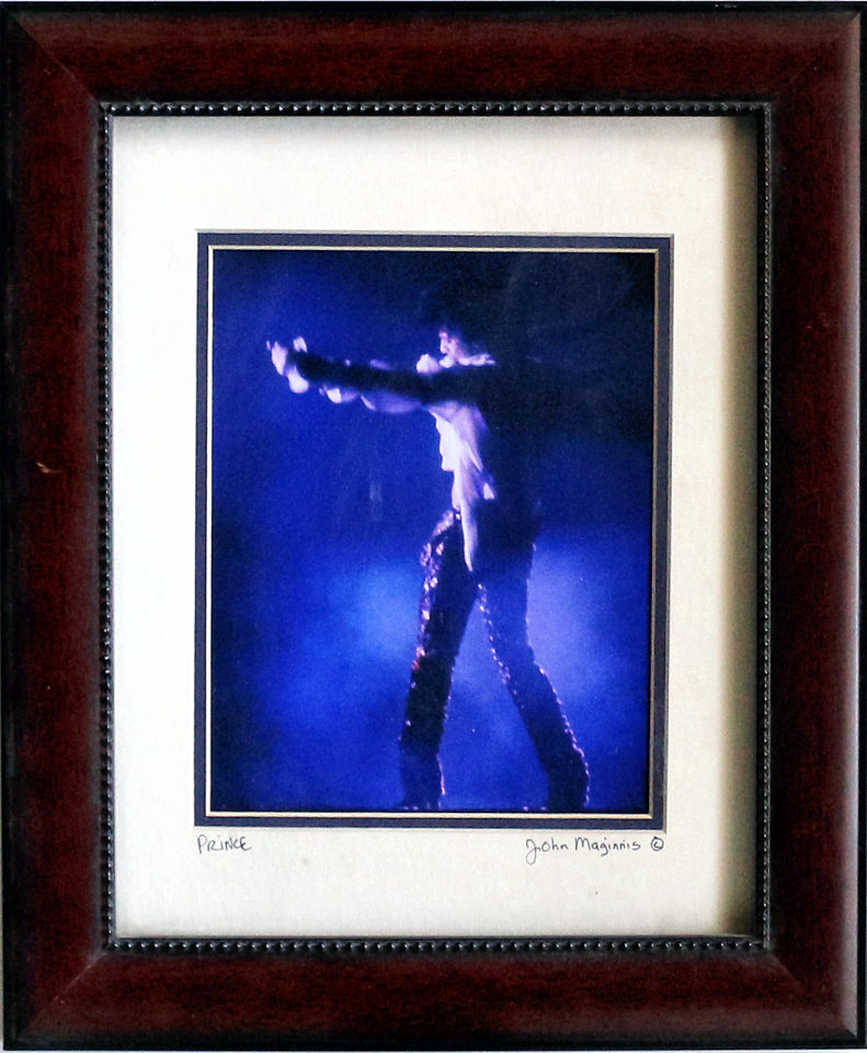 Prince Vintage Concert Framed Print At Wolfgang S Prince Framed Vintage Print
