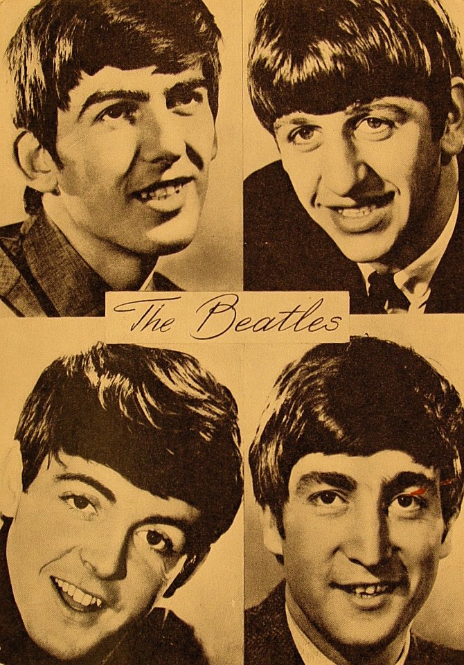 The Beatles Postcard | Wolfgang's