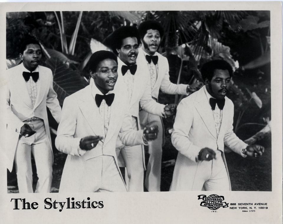 The Stylistics Vintage Concert Promo Print At Wolfgang's