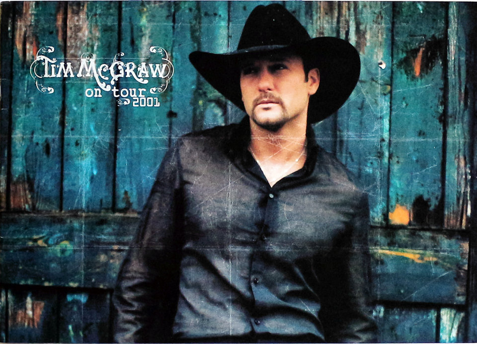 Tim McGraw Program, 2001 | Wolfgang's