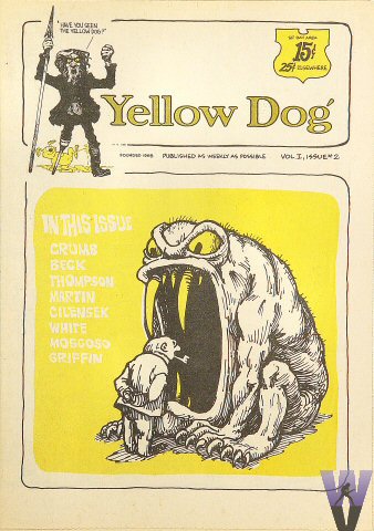 Yellow Dog Vol 1 No 2 Comic Book Jun 6 1968 At Wolfgang S