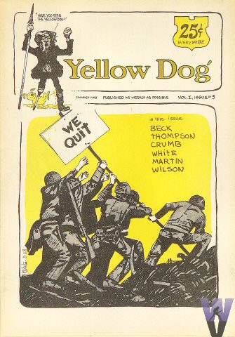 Yellow Dog Vol 1 No 3 Comic Book 1968 At Wolfgang S